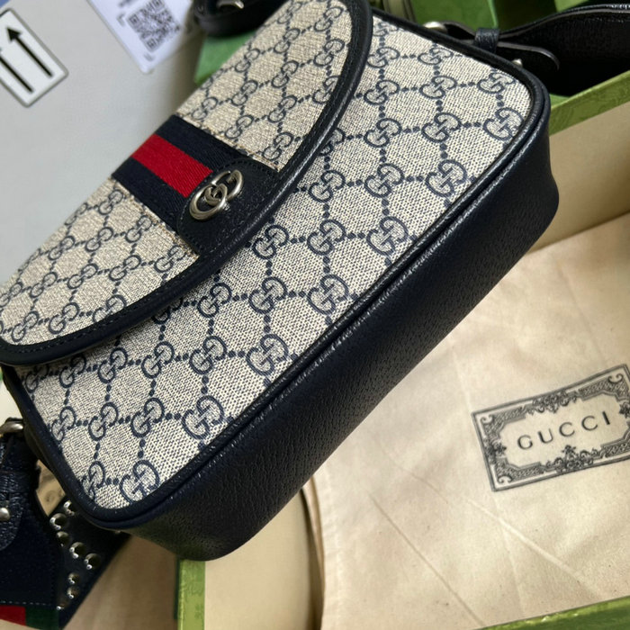 Gucci Ophidia mini GG shoulder bag Blue 722117