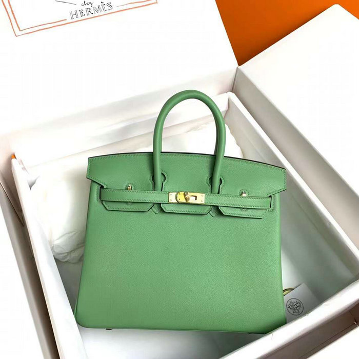 Hermes Swift Leather Birkin Bag Vert Criquet HB10231