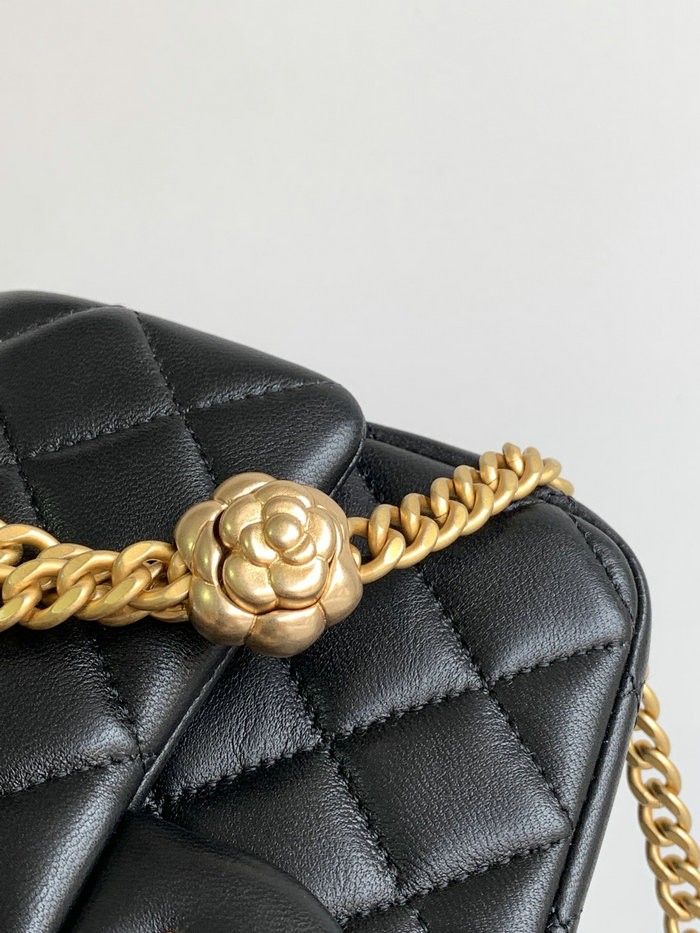 Chanel Small Flap Bag Black AS2323