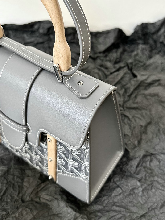 Goyard Saigon Structure Mini Bag Grey G6015