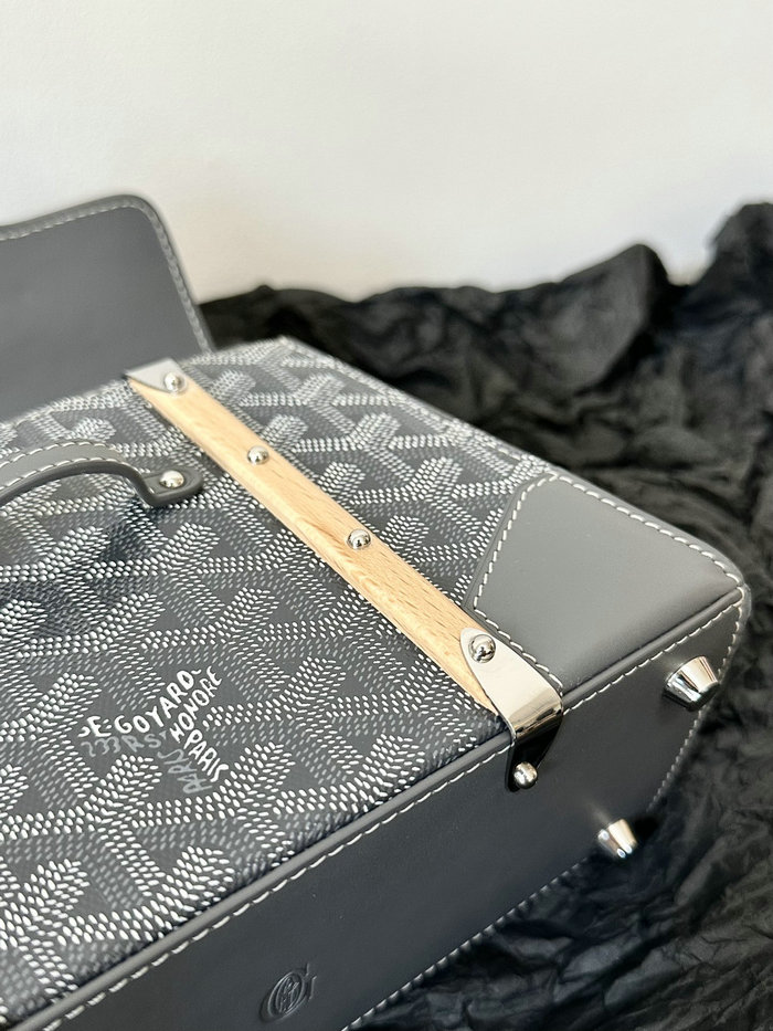 Goyard Saigon Structure Mini Bag Grey G6015