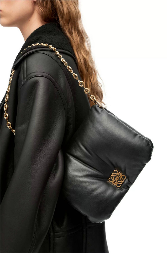 Loewe Goya Puffer Bag Black L062768