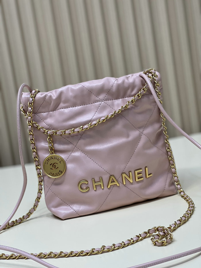 Chanel 22 Mini Handbag Pink AS3980