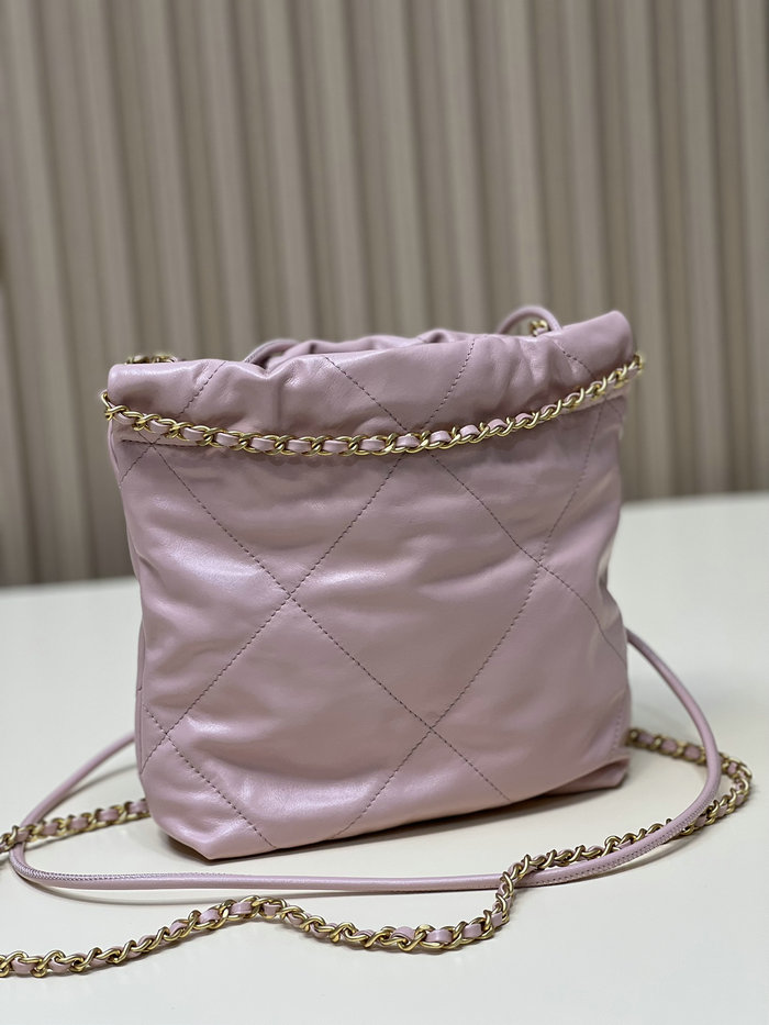 Chanel 22 Mini Handbag Pink AS3980