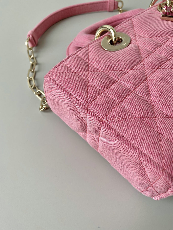 LADY Denim D-JOY BAG Pink DL3380