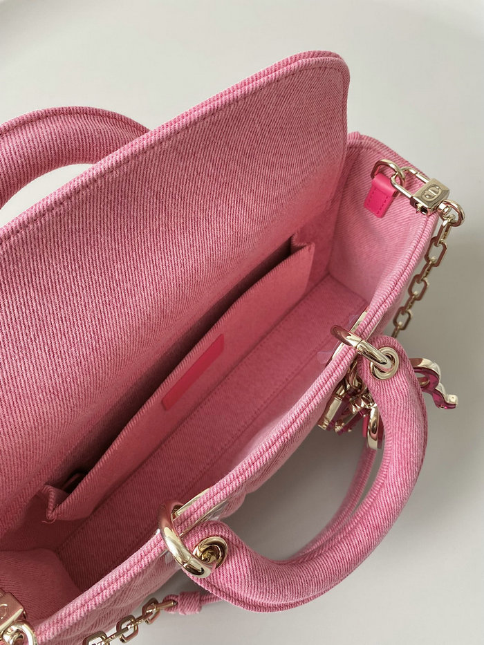 LADY Denim D-JOY BAG Pink DL3380