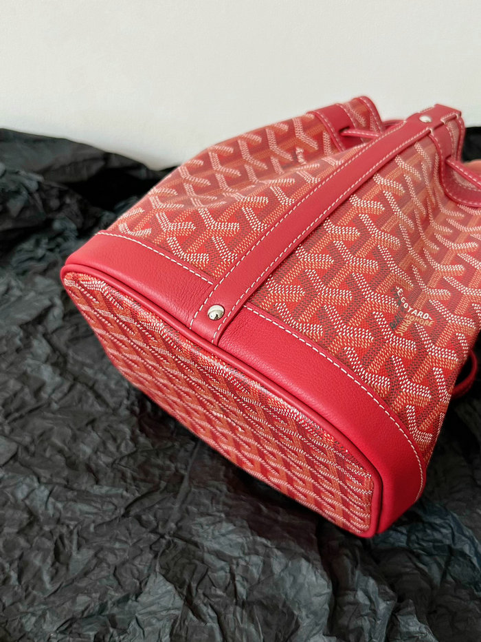 Goyard Petit Flot Bag Red G6017