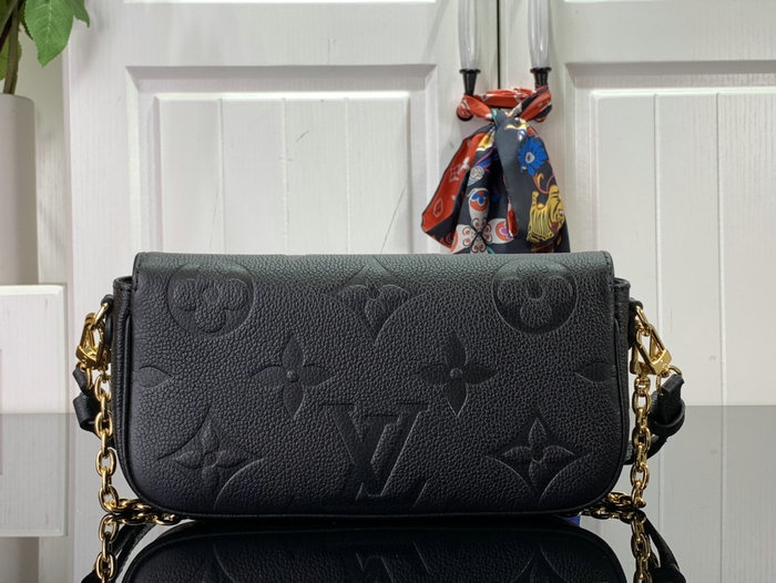 Louis Vuitton Ivy Wallet On Chain Bag Black M82211