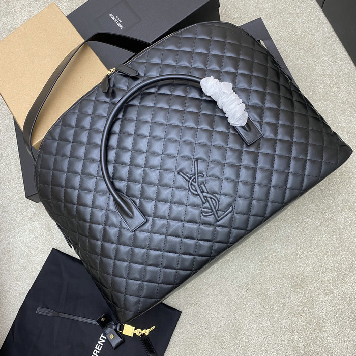 Saint Laurent Es Giant Travel Bag in Quilted Leather 736009