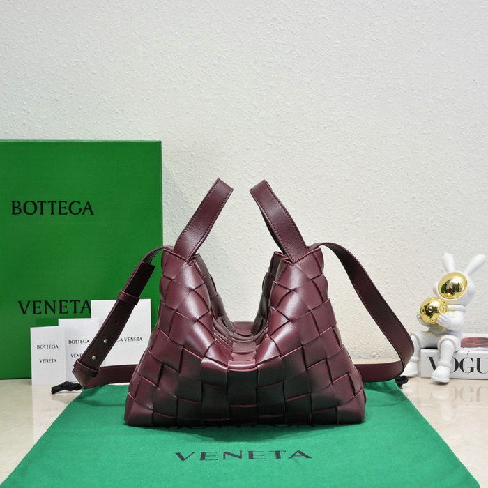 Bottega Veneta Bowling Cassette Bag Burgundy B730327