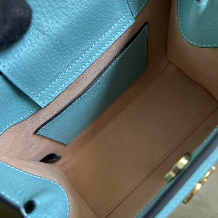 Gucci Diana Mini Tote Bag Light Blue 702732