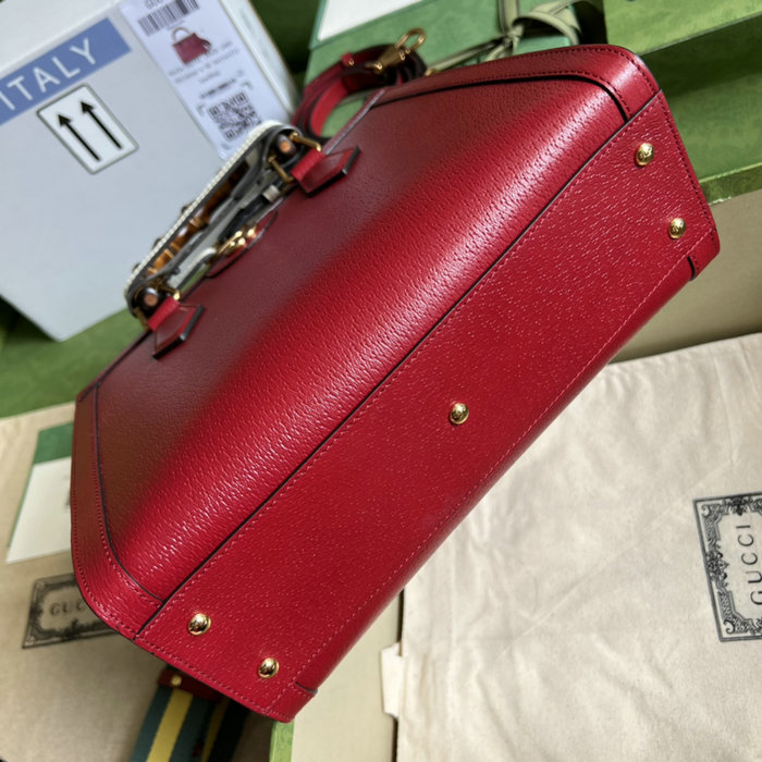 Gucci Diana Small Tote Bag Red 702721