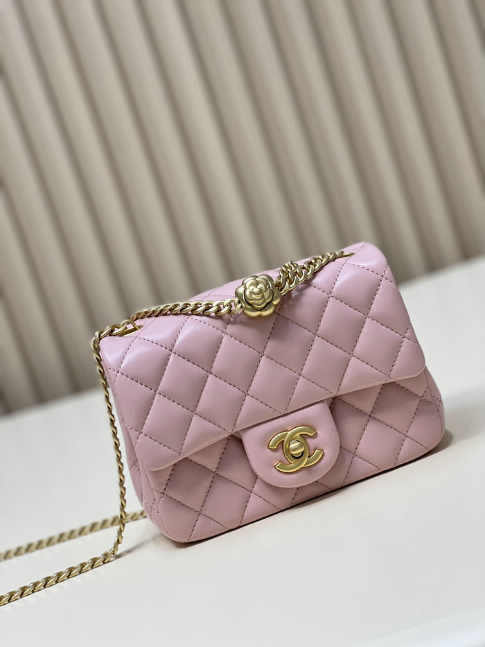 Chanel Mini Flap Bag Pink AS4040