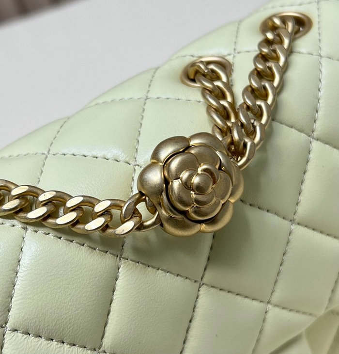 Chanel Mini Flap Bag Yellow AS4040