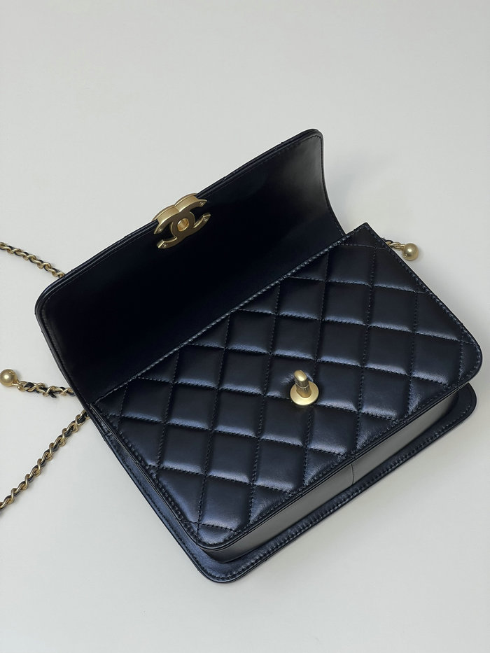 Chanel Small Flap Bag Black AS2649