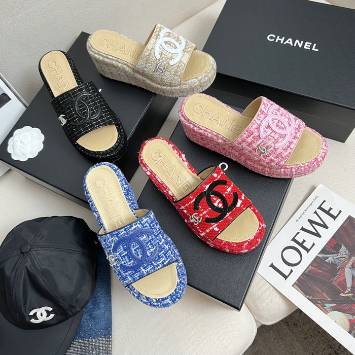 Chanel Wedge Sandals SMC061101