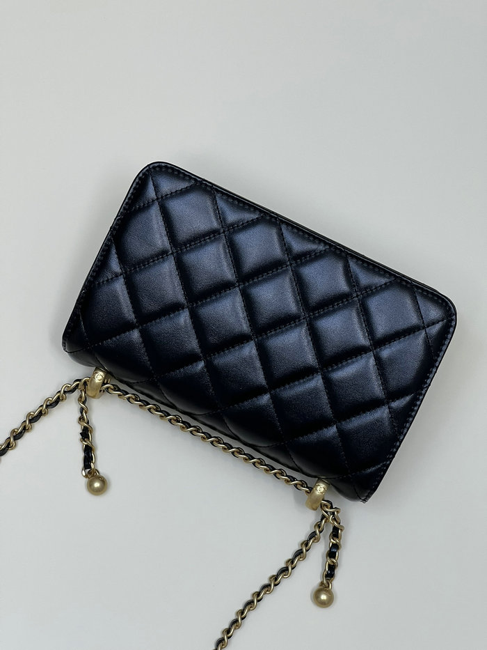 Chanel mini Flap Bag Black AS2615