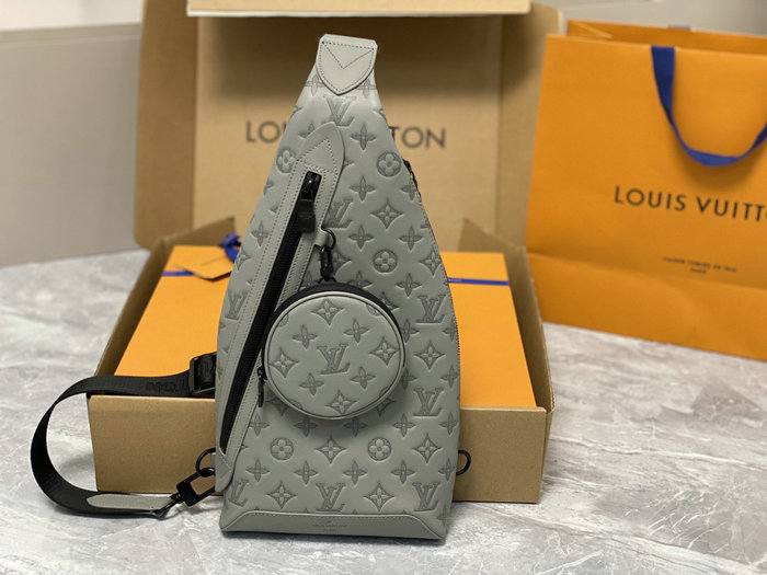 Louis Vuitton Duo Slingbag Grey M46562