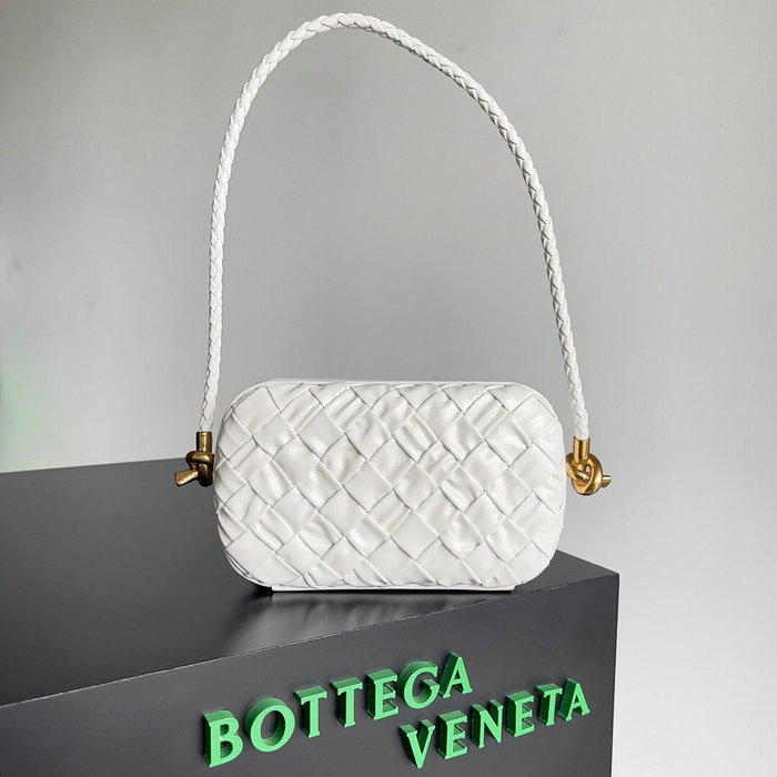 Bottega Veneta Knot On Strap White B717623