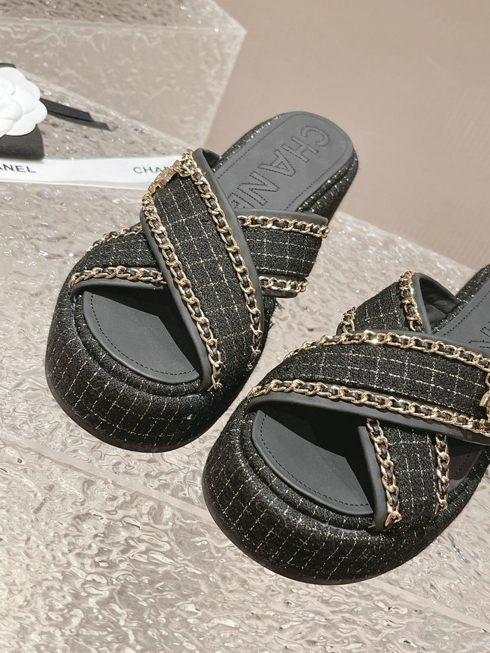 Chanel Wedge Sandals SDC062202