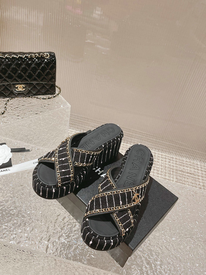 Chanel Wedge Sandals SDC062202