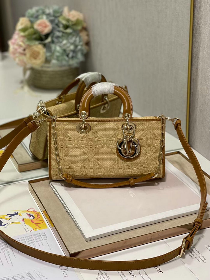 Lady D-joy Raffia Bag DM0614