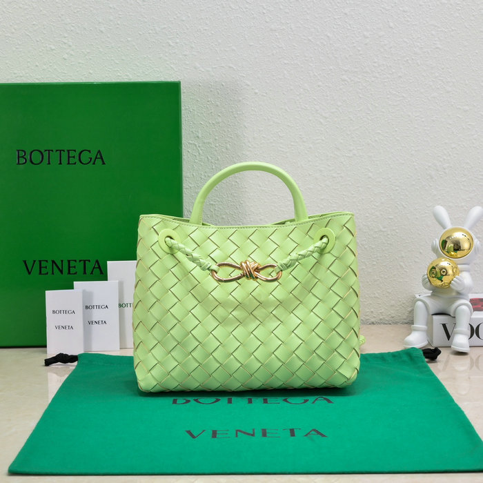 Bottega Veneta Small Andiamo Tote Bag Green B74356