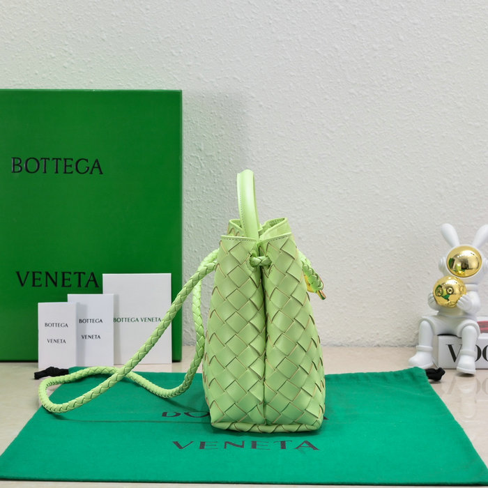 Bottega Veneta Small Andiamo Tote Bag Green B74356