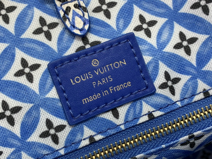 Louis Vuitton OnTheGo MM Blue M22975