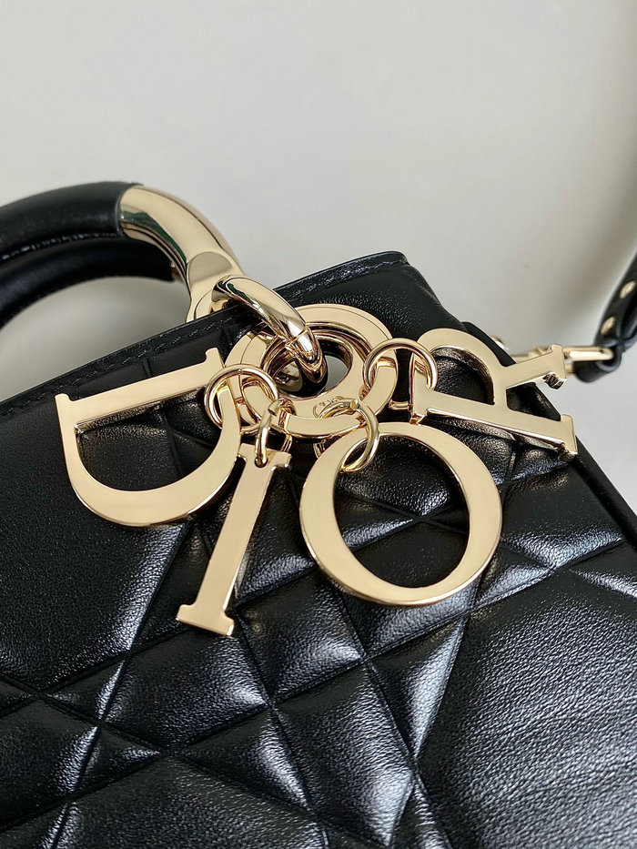 Mini Dior Lady Handbag Black DM7501