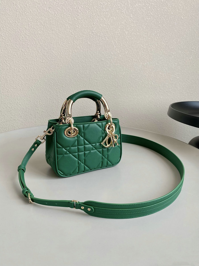 Mini Dior Lady Handbag Green DM7501