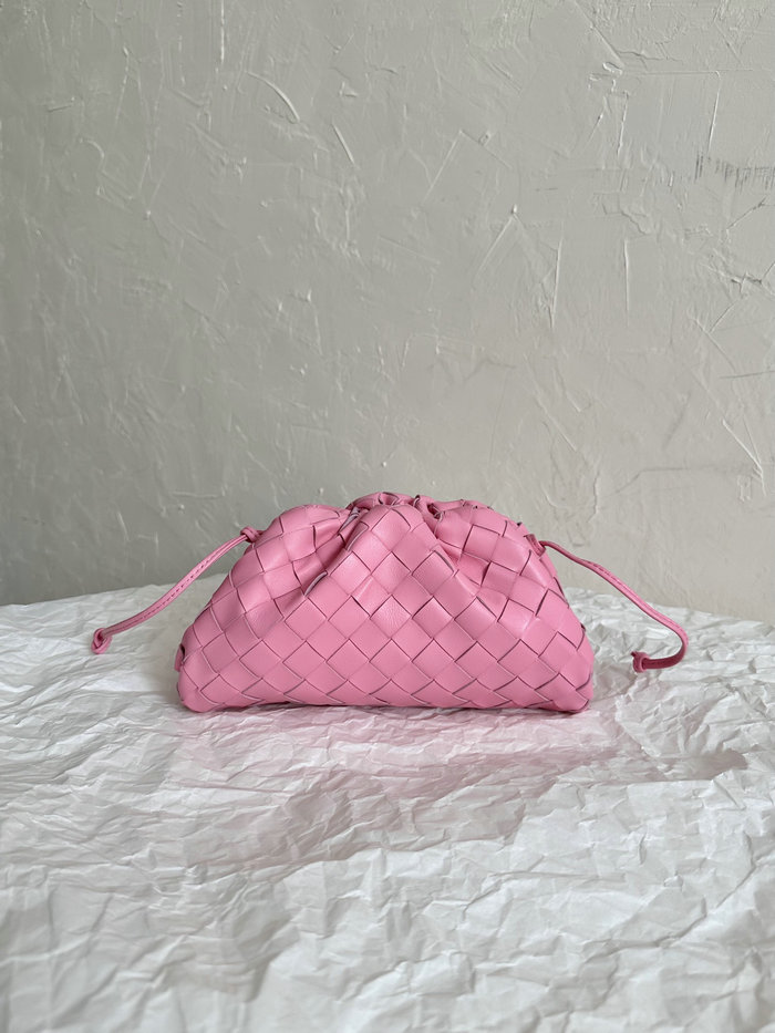 Bottega Veneta Mini Intrecciato Pouch Pink B585852