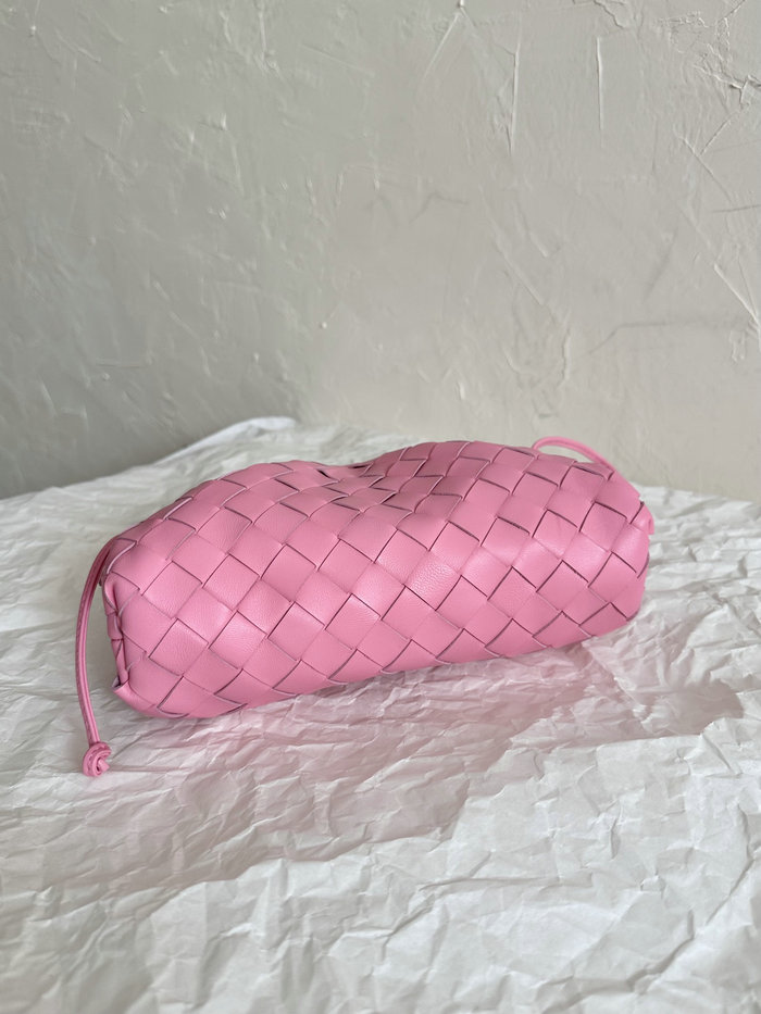 Bottega Veneta Mini Intrecciato Pouch Pink B585852