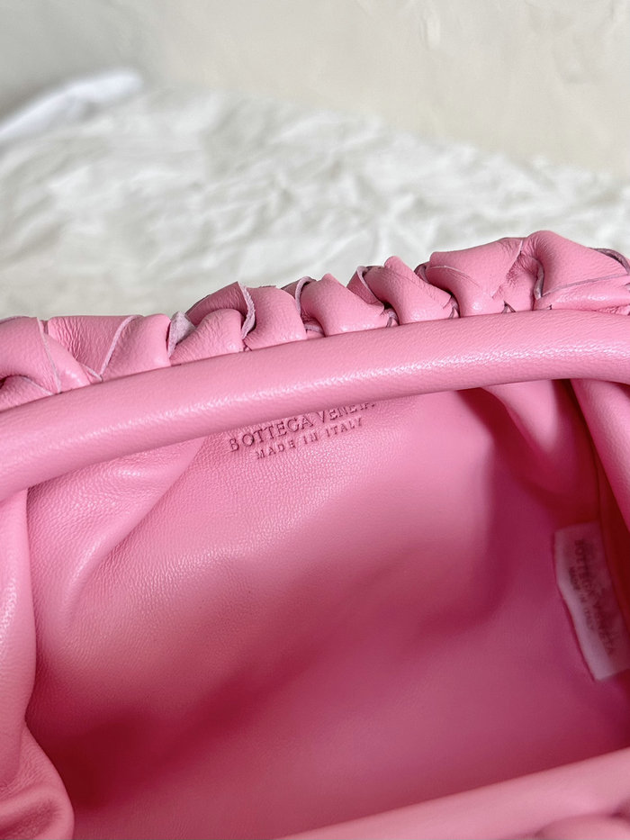 Bottega Veneta Mini Intrecciato Pouch Pink B585852