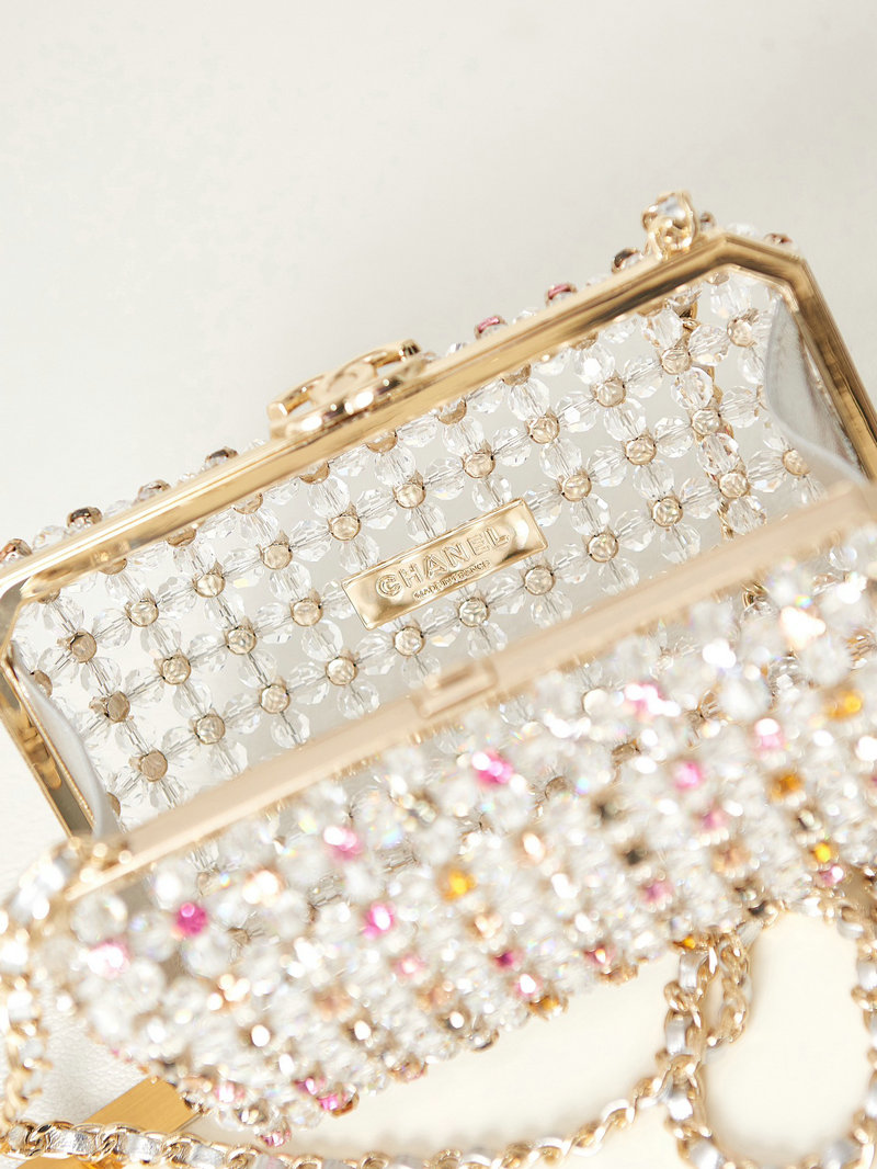 Chanel Glass Pearls Evening Bag AS3771