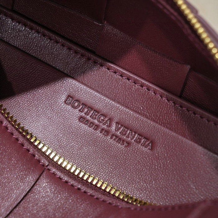 Bottega Veneta Small Brick Cassette Burgundy 729166