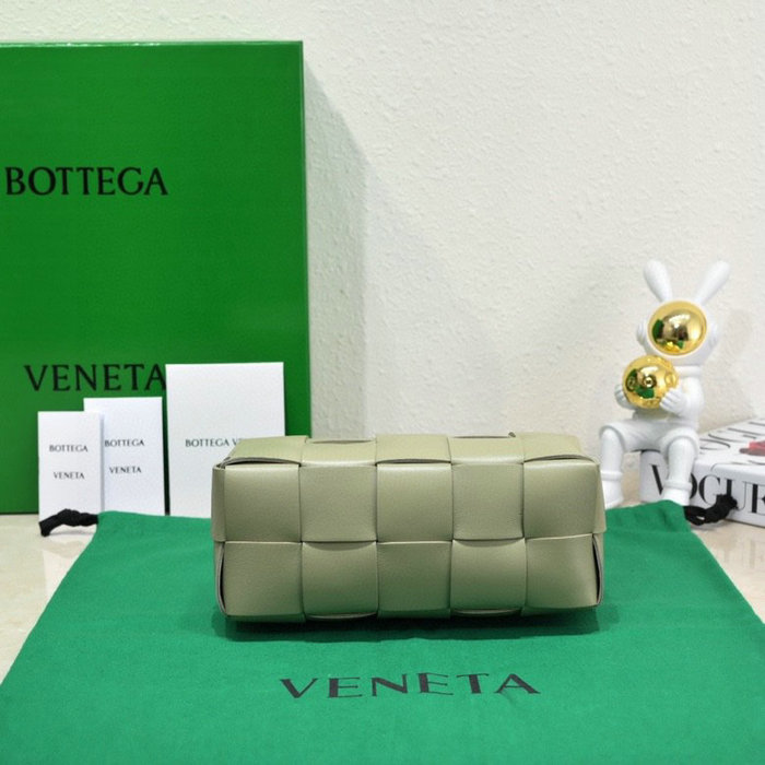 Bottega Veneta Small Brick Cassette Travertine 729166