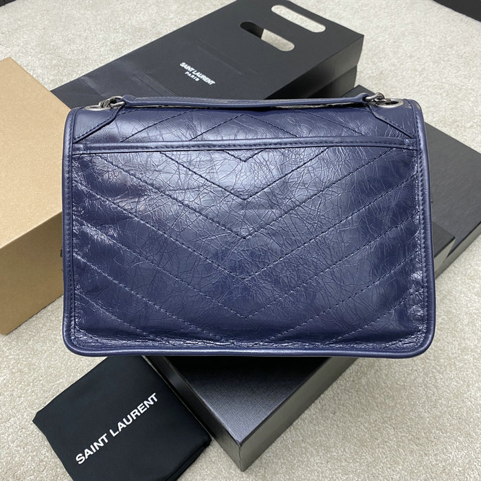 Saint Laurent Medium Niki Bag Blue 633158