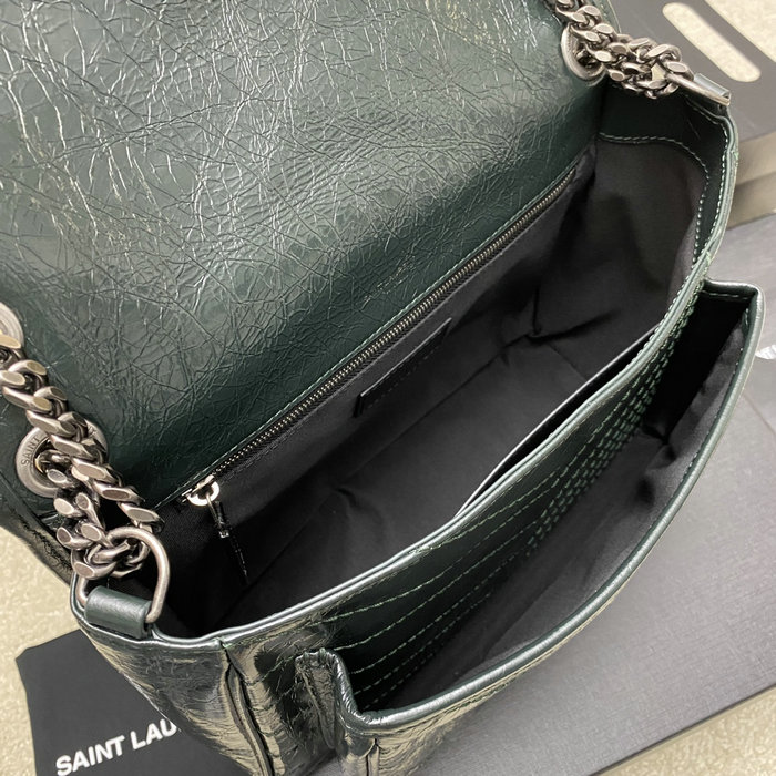 Saint Laurent Medium Niki Bag Dark Green 633158