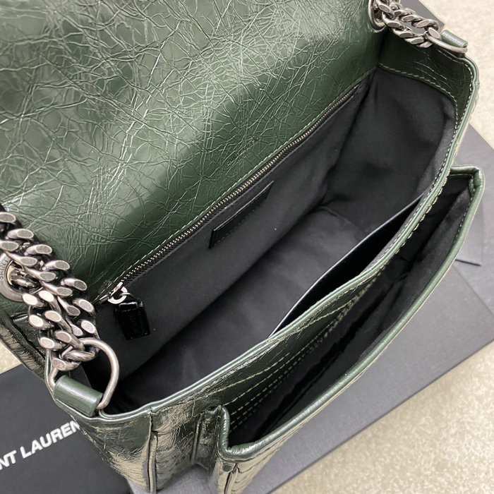 Saint Laurent Medium Niki Bag Green 633158