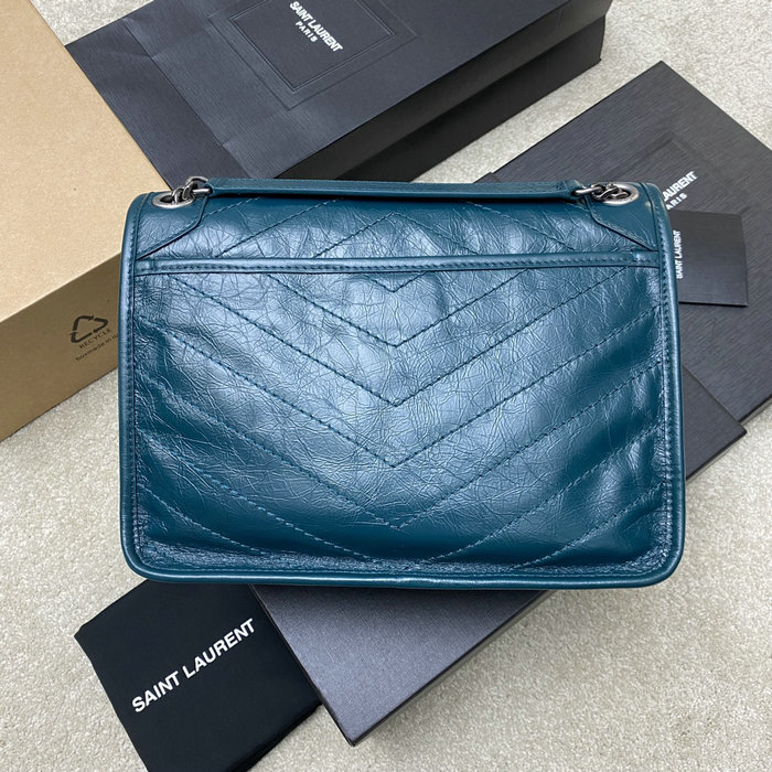 Saint Laurent Medium Niki Bag Turquoise 633158