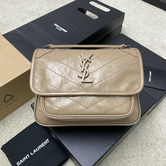 Saint Laurent Small Niki Bag Beige 498892