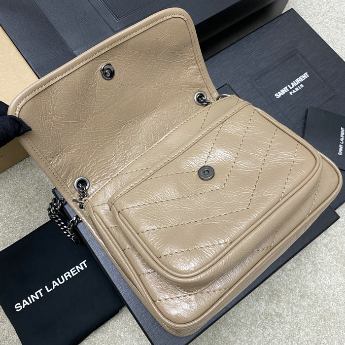 Saint Laurent Small Niki Bag Beige 498892