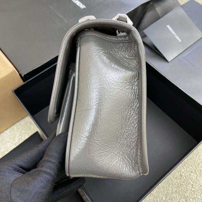 Saint Laurent Small Niki Bag Dark Grey 498892