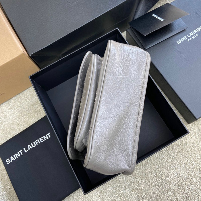 Saint Laurent Small Niki Bag Grey 498892