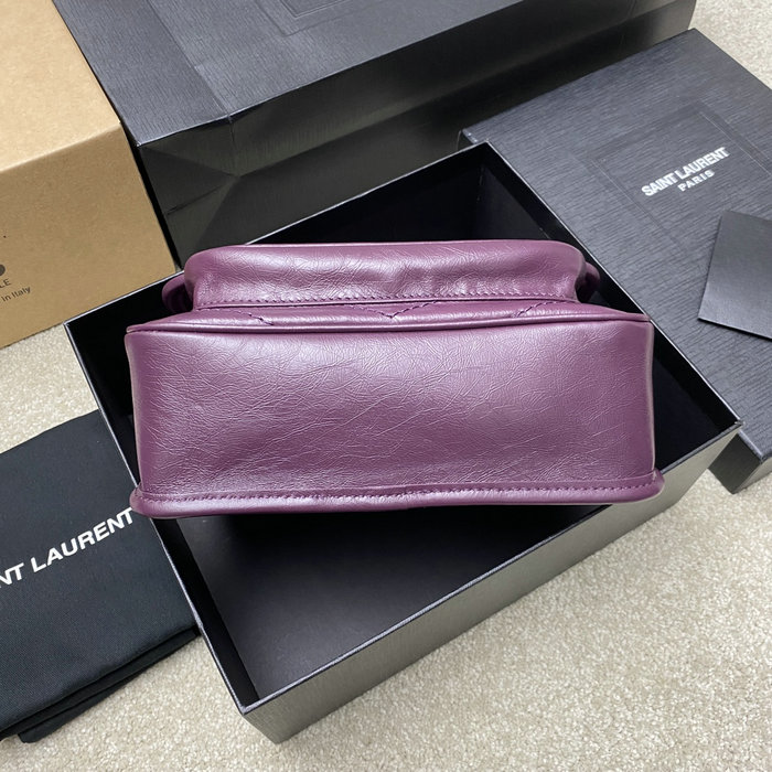 Saint Laurent Small Niki Bag Purple 498892