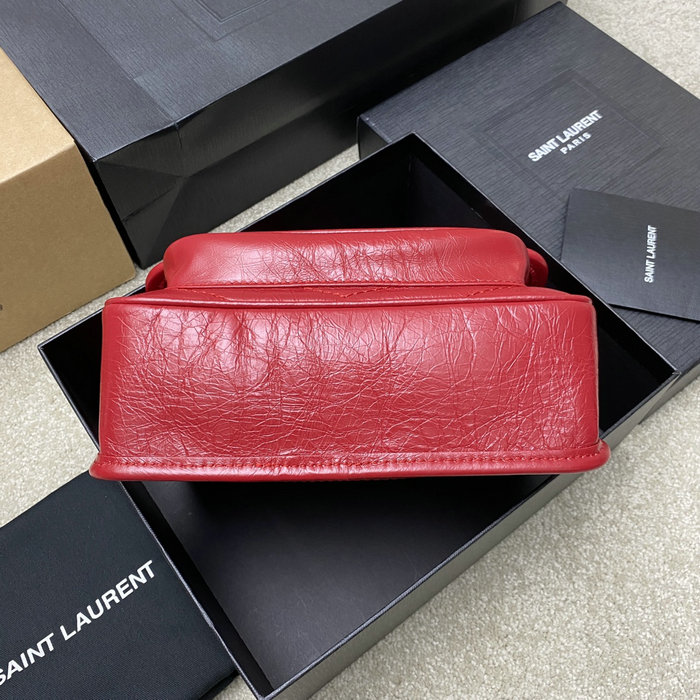 Saint Laurent Small Niki Bag Red 498892