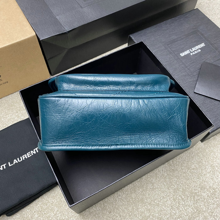 Saint Laurent Small Niki Bag Turquoise 498892