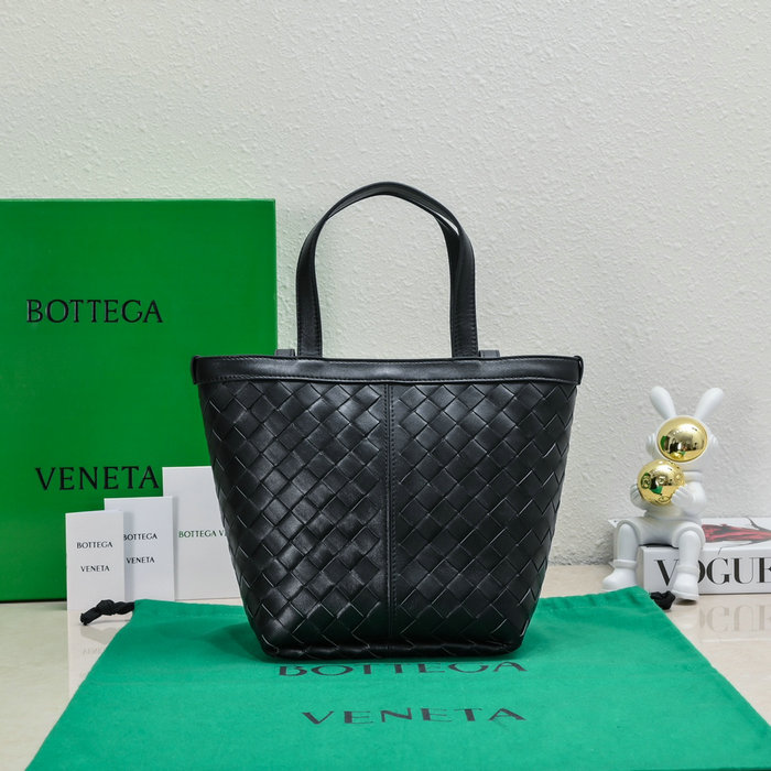 Bottega Veneta Small Flip Flap Bag Black 754916