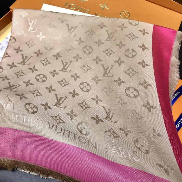 Louis Vuitton On The Edge Monogram Shawl LS080801